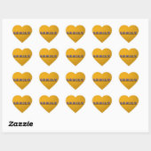 SHMILY Heart Sticker (Blatt)