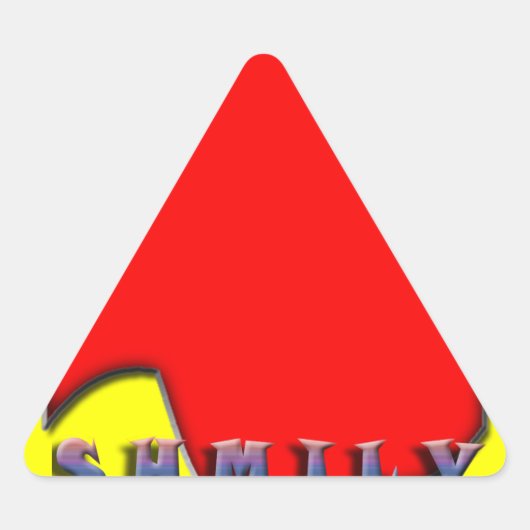 SHMILY Triangle Sticker (Vorderseite)