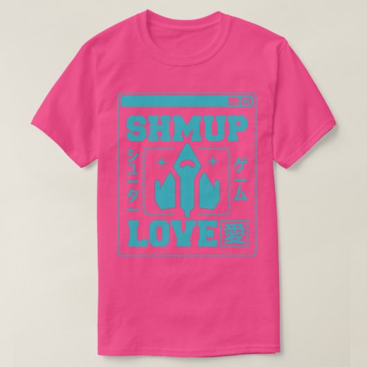 Shmup-Liebe T-Shirt (Design vorne)