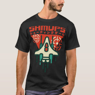 Shmup Shoot Em Up Games Japanisch Retro Ästhetik G T-Shirt