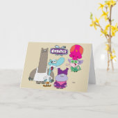 Shnitzel, Mung, Chowder und Truffles Karte (Gelbe Blume)