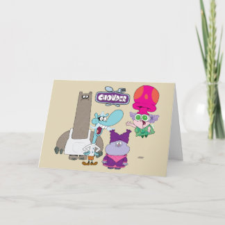 Shnitzel, Mung, Chowder und Truffles Karte