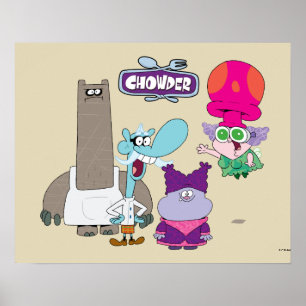 Shnitzel, Mung, Chowder und Truffles Poster