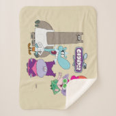 Shnitzel, Mung, Chowder und Truffles Sherpadecke (Vorderseite)