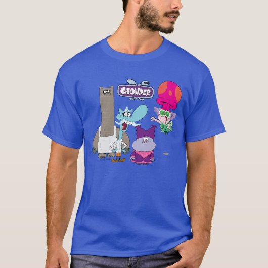 Shnitzel, Mung, Chowder und Truffles T-Shirt (Vorderseite)