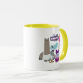 Shnitzel, Mung, Chowder und Truffles Tasse (VorderseiteRechts)