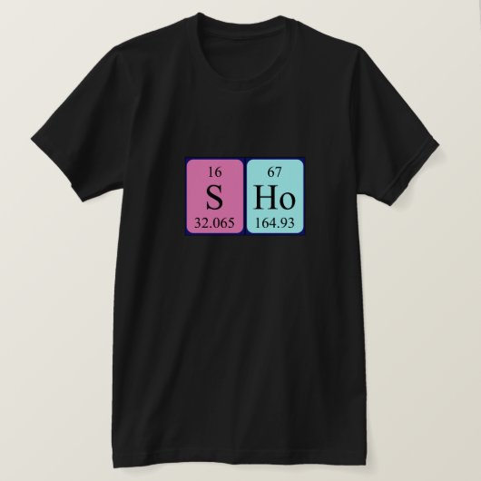 Sho Periodenname Shirt (Design vorne)