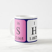 Sho Periodenname Tasse (Vorderseite Links)