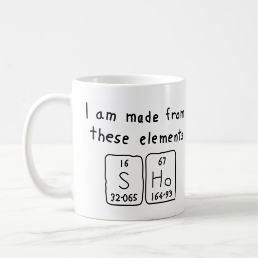 Sho Periodenname Tasse (Links)