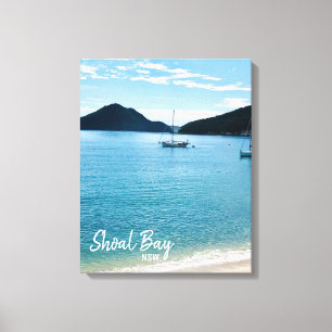 Shoal Bay Port Stephens NSW Leinwanddruck
