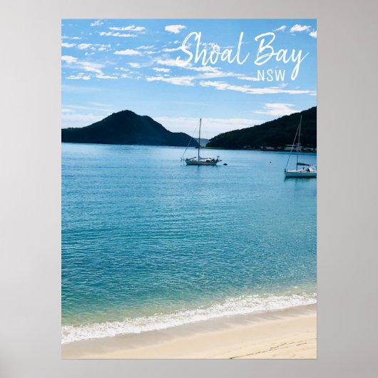 Shoal Bay Port Stephens NSW Poster (Vorne)