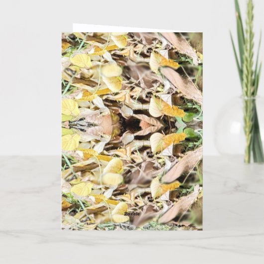 Shocked squirrel Birthday   Karte (Rückseite)