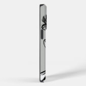 SHOCKEL Mustache speziell entworfen Case-Mate iPhone Hülle (Rückseite / Rechts)