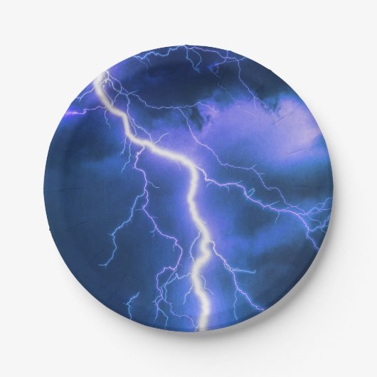 Shocking Lightning Strike Case Mate iPhone Case Go Pappteller (Vorderseite)