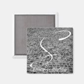 Shockoe Slip Square [Platz] Magnet (Vorderseite/Rückseite)