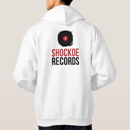 Shockoie-Platten Hoodie (Rückseite)