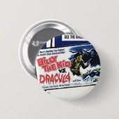 Shockorama Billy the Kid gegen Dracula Knopf Button (Vorne & Hinten)