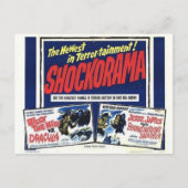 Shockorama Double dracula mfrankenstein Postkarte (Vorderseite)