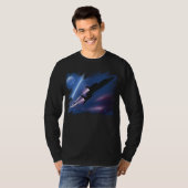SHOCKWAVE II Luftfahrzeug Dunkler T - SHIRT (Vorne ganz)