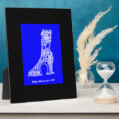Shoe Architecture Art Plaque Fotoplatte (Seite)