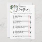 Shoe-Brautparty-Spiel Hochzeit Einladung (Vorderseite)