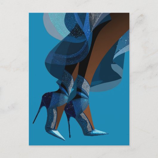 SHOE GAME #1 POSTKARTE (Vorderseite)