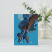 SHOE GAME #1 POSTKARTE (Stehend Vorderseite)