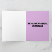 SHOE HOUSE FANTASY BIRTHDAY CARD KARTE (Innenseite)