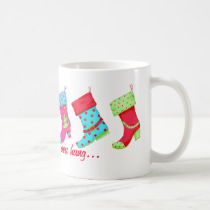 Shoe Lover Modern Boots Weihnachtsfeste Strümpfe Kaffeetasse