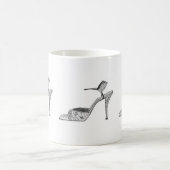 Shoe Lover Zeichnend Kaffeetasse (Mittel)