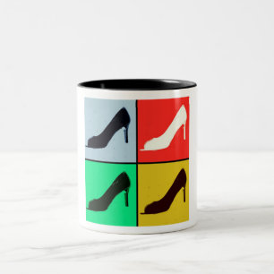 Shoe Lover Zweifarbige Tasse