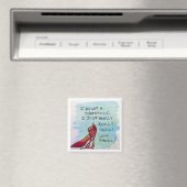 Shoe Lover's Magnet3 - Ich bin kein Shopaholiker Magnet (In Situ (Geschirrspüler))