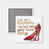 Shoe Lover's Magnet 2 - Ich bin kein Shopaholic (Vorderseite/Rückseite)