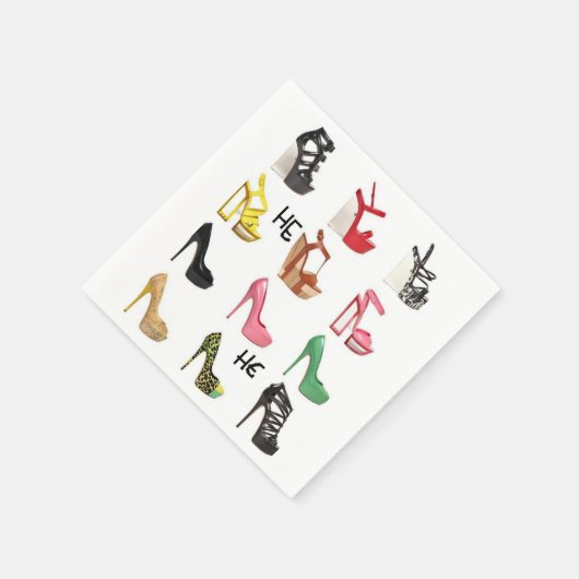 Shoe Napkin Serviette (Ecke)