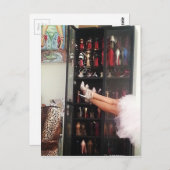 Shoe Princess Postkarte (Vorne/Hinten)