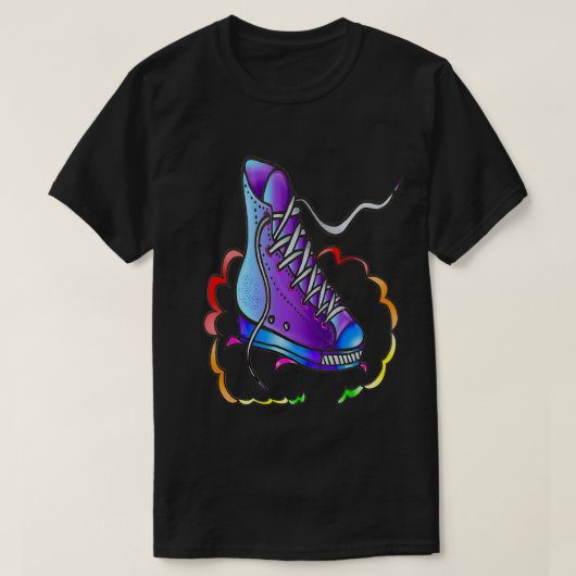 Shoe Rainbow Woo  T-Shirt (Design vorne)