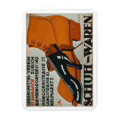 'Shoe Shops', Zürich (color litho) Magnet (Vertikal)