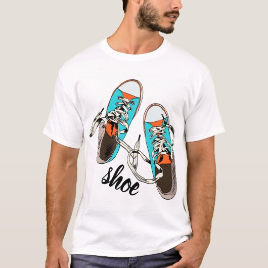 Shoe T-Shirt Personalize (Vorderseite)