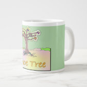 Shoe Tree Funny Jumbo-Tasse (Vorderseite Rechts)