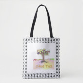 Shoe Tree Tote Bag Tasche (Vorderseite)