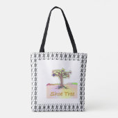 Shoe Tree Tote Bag Tasche (Rückseite)