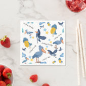 Shoebill Baby Shower Napkins Serviette (Beispiel)