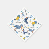 Shoebill Baby Shower Napkins Serviette (Ecke)