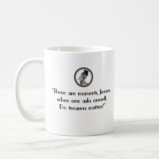 Shoebill Bertie Coffee Tasse (Links)