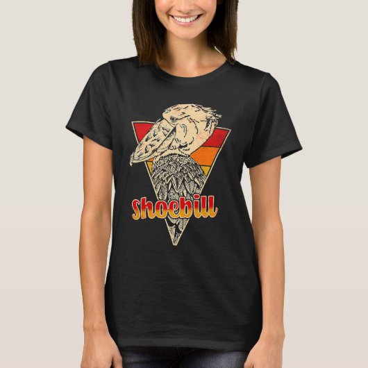 Shoebill Bird Animal  1 T-Shirt (Vorderseite)
