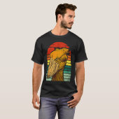 Shoebill Bird Animal Colorful 7 T-Shirt (Vorne ganz)