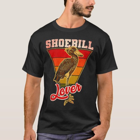 Shoebill Bird Animal T-Shirt (Vorderseite)