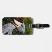Shoebill Gepäckanhänger (Vorderseite horizontal)