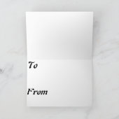 Shoebill greetings card karte (Innenseite)