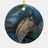 Shoebill Keramik Ornament (Vorne)